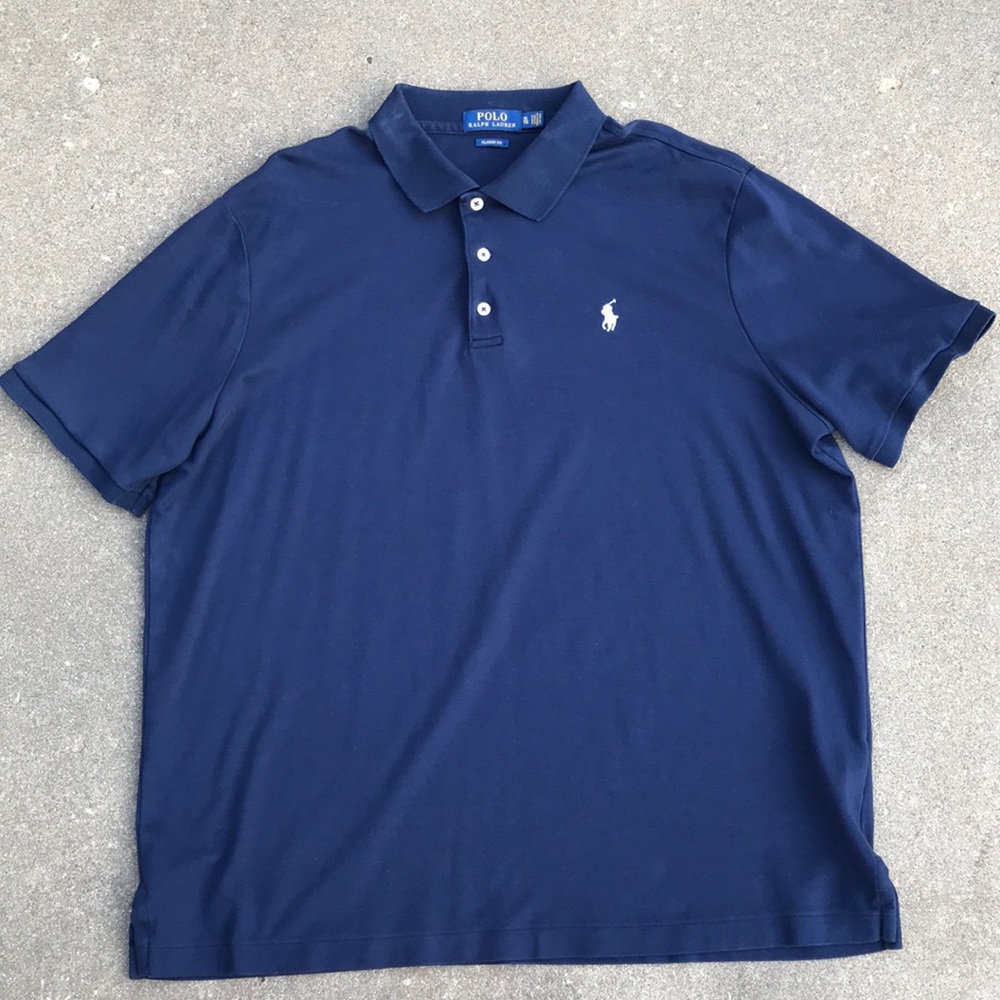 Polo by Ralph Lauren Navy Classic Fit Polo - Men